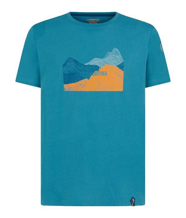 La Sportiva Mountwave T-Shirt, modrá, M